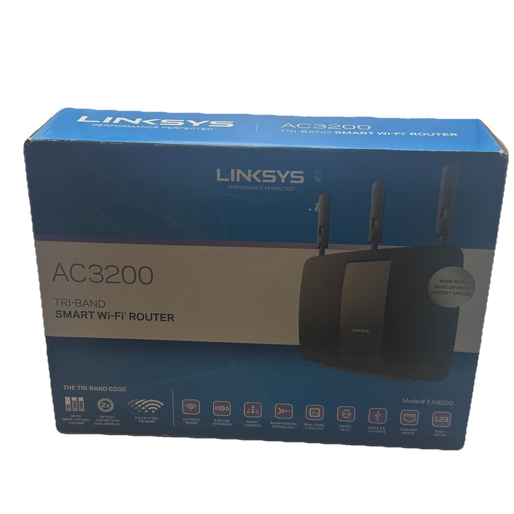 Linksys Router Ac3200 Triband Smart WiFi Router